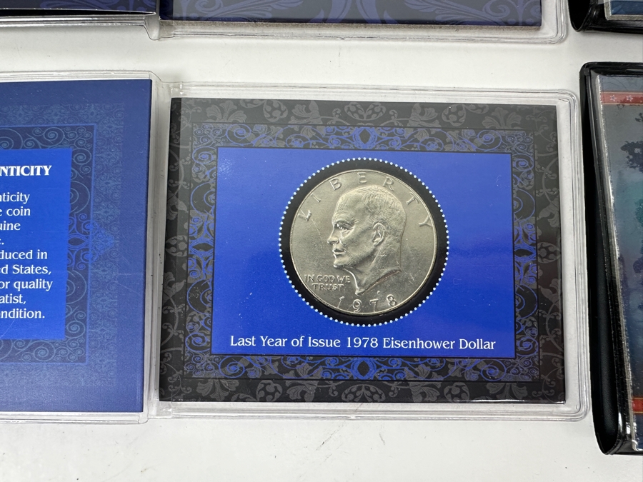 Collection of Eisenhower, Susan B Anthony and Sacagawea Dollars in Proof and Uncirculated [Photo 4]