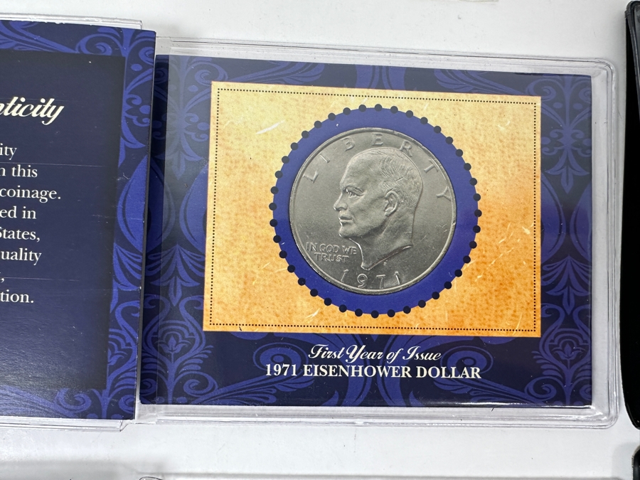 Collection of Eisenhower, Susan B Anthony and Sacagawea Dollars in Proof and Uncirculated [Photo 2]