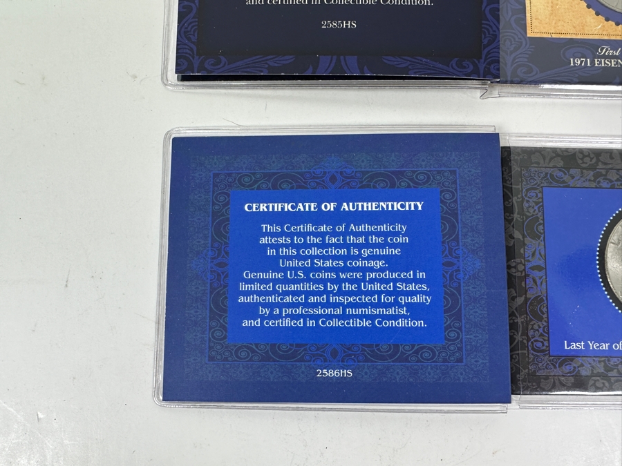 Collection of Eisenhower, Susan B Anthony and Sacagawea Dollars in Proof and Uncirculated [Photo 5]