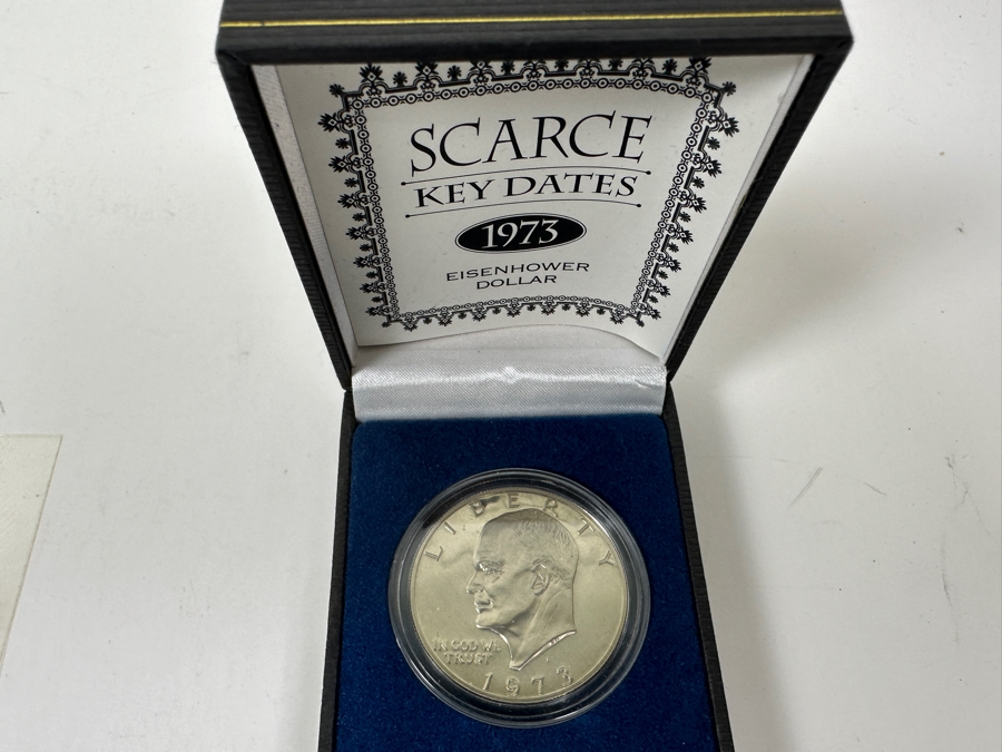 Collection of Eisenhower, Susan B Anthony and Sacagawea Dollars in Proof and Uncirculated [Photo 9]