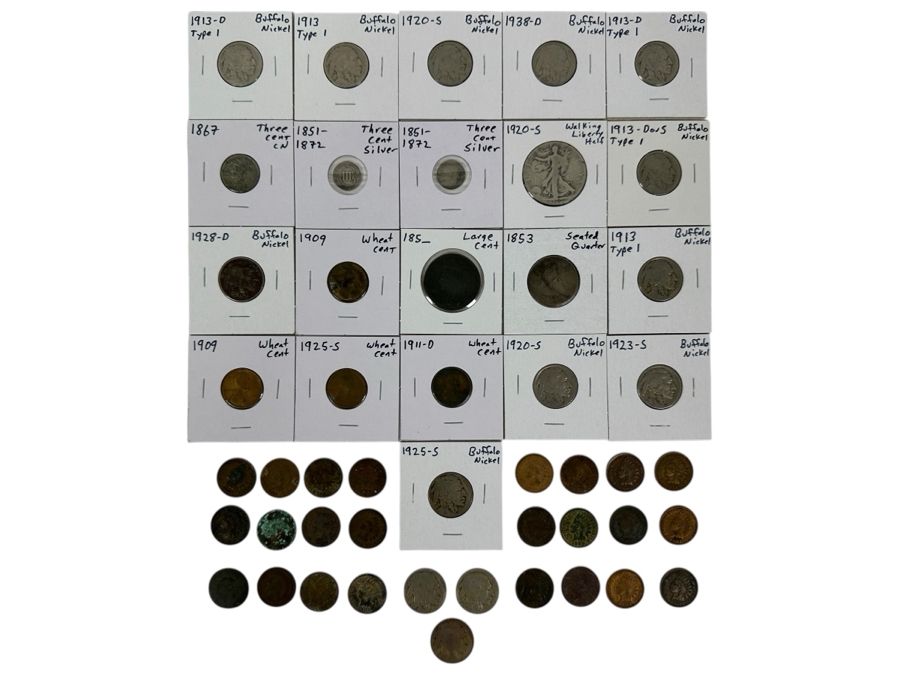 Bag of Obsolete Coins including Silver