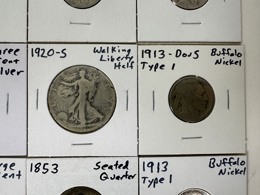 Bag of Obsolete Coins including Silver [Photo 5]