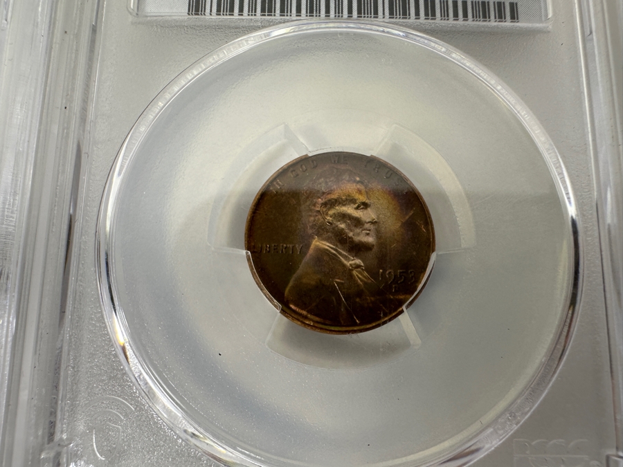 Five Professionally Graded Indian and Lincoln Wheat Cents [Photo 11]