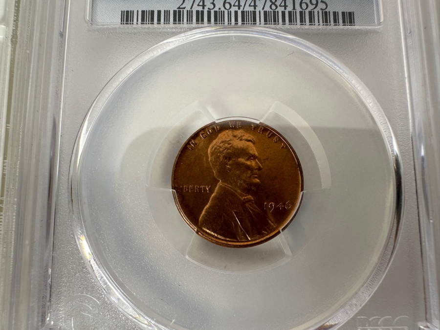Five Professionally Graded Indian and Lincoln Wheat Cents [Photo 7]