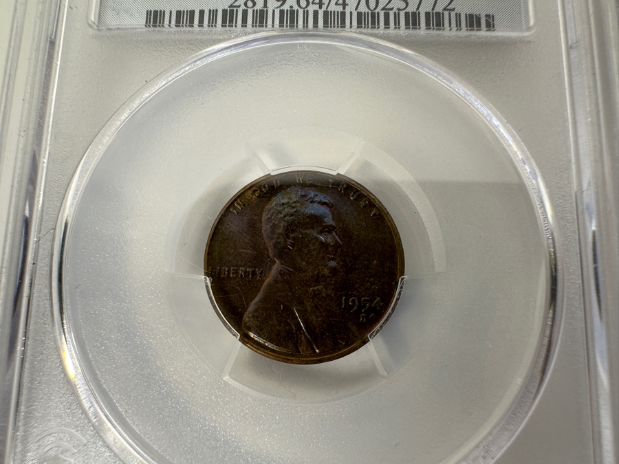 Five Professionally Graded Indian and Lincoln Wheat Cents [Photo 9]