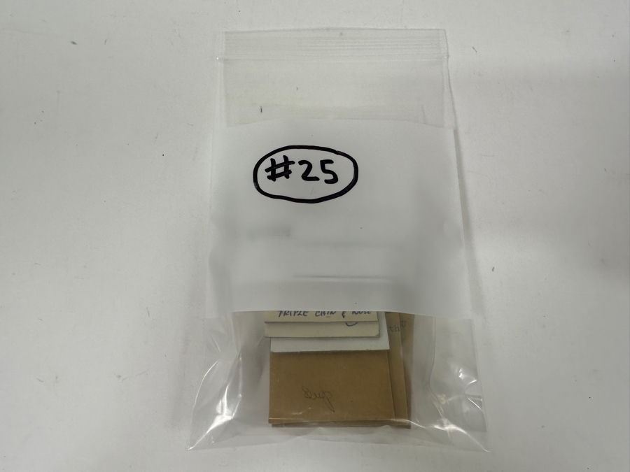 Twenty-Two Lincoln Cent Errors Many Bright Red Wheat Cents in Original Vintage Holders and Envelopes [Photo 10]