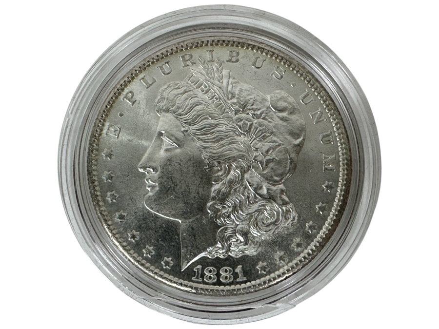 1881-S Brilliant Uncirculated Prooflike Morgan Dollar