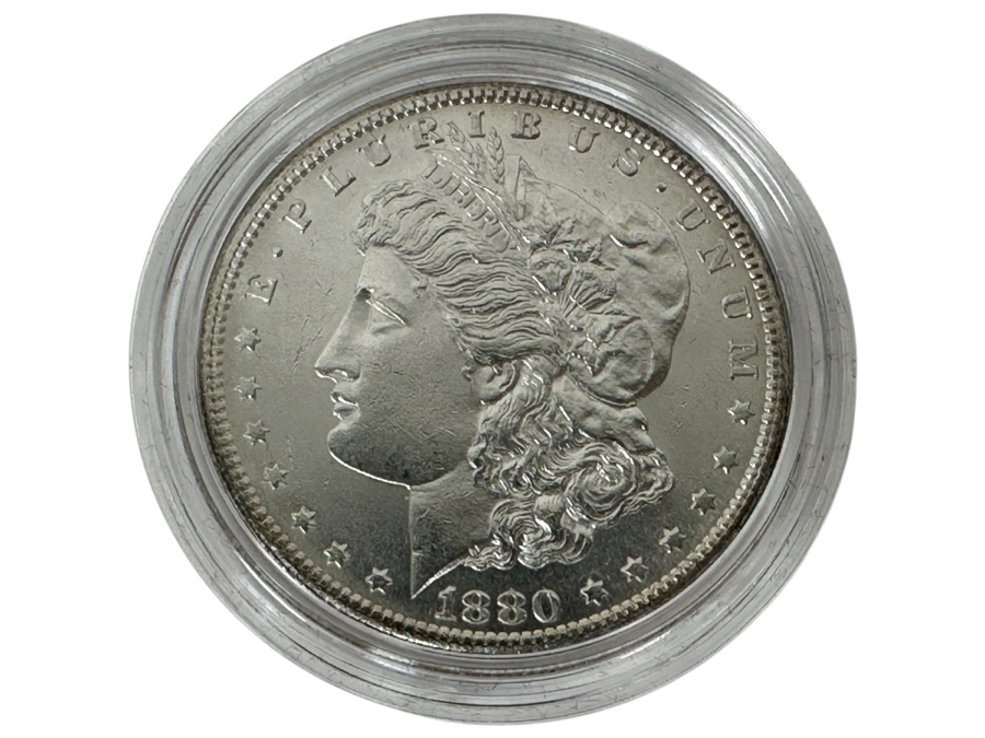 1880-S Brilliant Uncirculated Prooflike Morgan Dollar