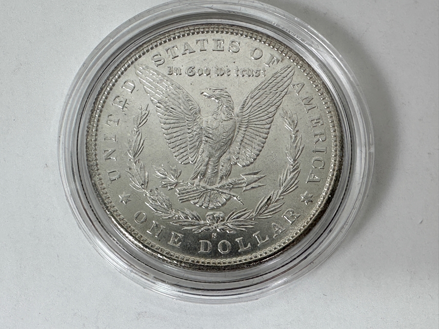 1880-S Brilliant Uncirculated Prooflike Morgan Dollar [Photo 2]