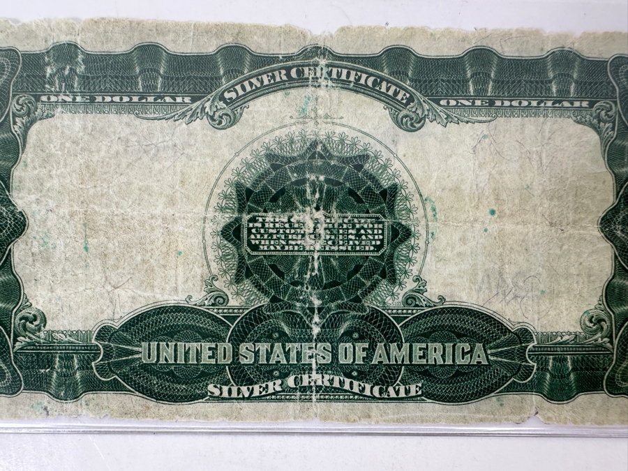  1899 $1 Silver Certificate Used Condition [Photo 6]