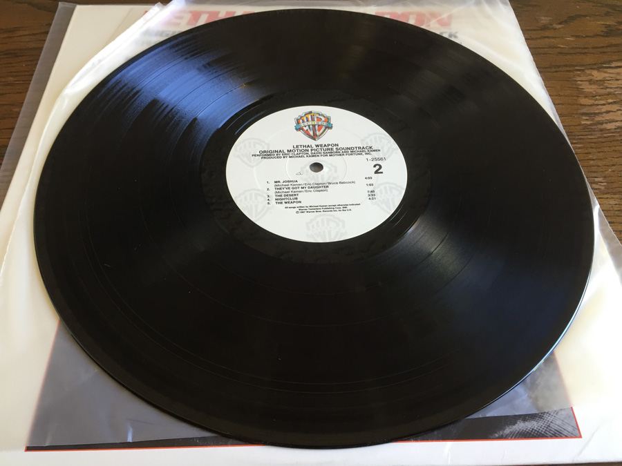 Various ‎- Lethal Weapon Original Motion Picture Soundtrack - Warner Bros. Records ‎- 9 25561-1 - PROMOTIONAL COPY [Photo 6]