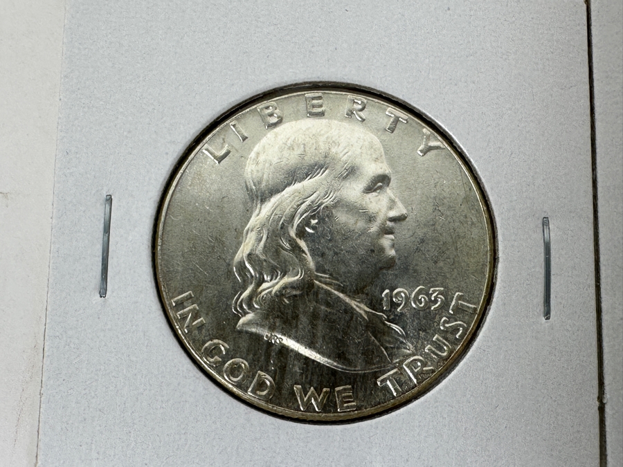 Six High-Grade Vintage Half Dollars 90% Silver [Photo 5]