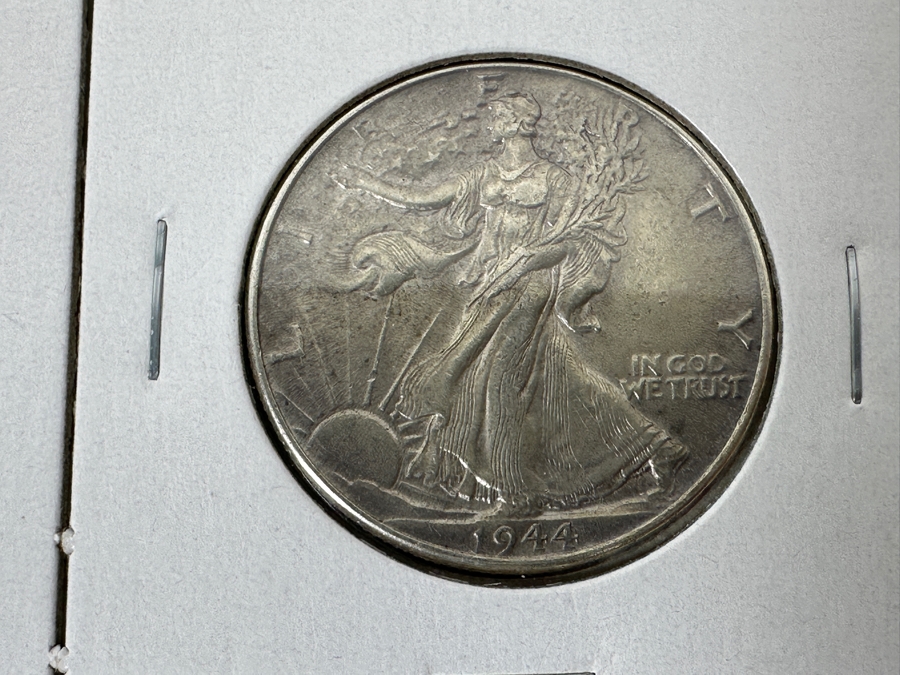 Six High-Grade Vintage Half Dollars 90% Silver [Photo 4]