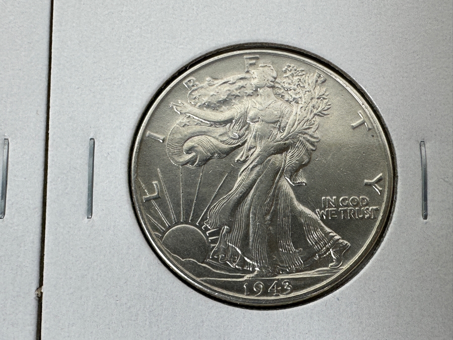 Six High-Grade Vintage Half Dollars 90% Silver [Photo 3]