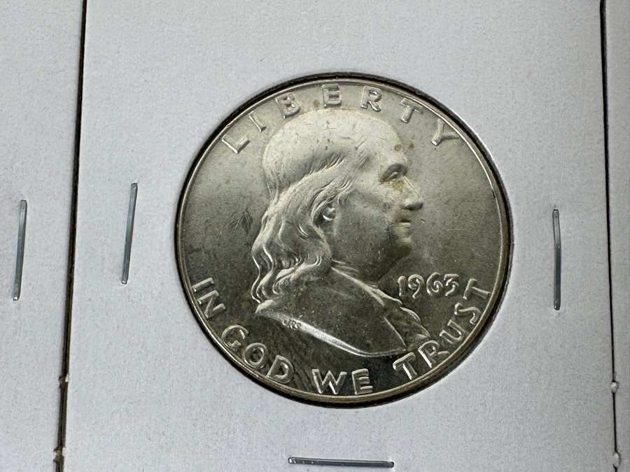 Six High-Grade Vintage Half Dollars 90% Silver [Photo 6]