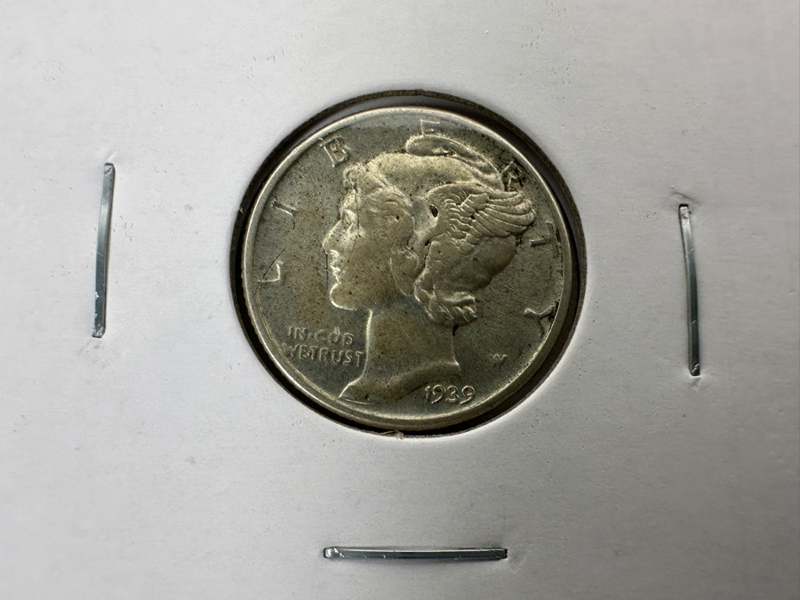 Eight High-Grade Vintage Mercury Dimes 90% Silver [Photo 6]