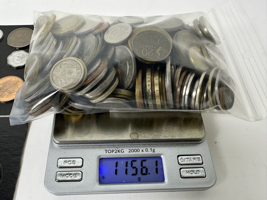 Big Bag of World Coins with Two Coin Sets [Photo 2]