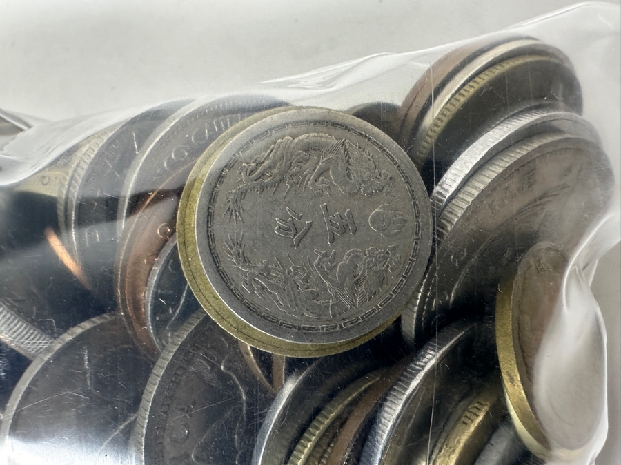 Big Bag of World Coins with Two Coin Sets [Photo 8]