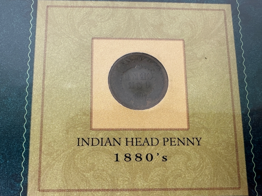Vintage Penny Collection Featuring Lincoln Memorial Pennies, Wheat Pennies, Steel Pennies - See Photos [Photo 19]