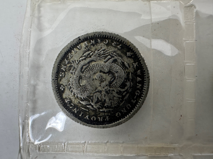 Collection of 24 Antique Asian Silver Coins 100+ Years Old from China, Japan, Hong Kong, French Indo-China [Photo 2]