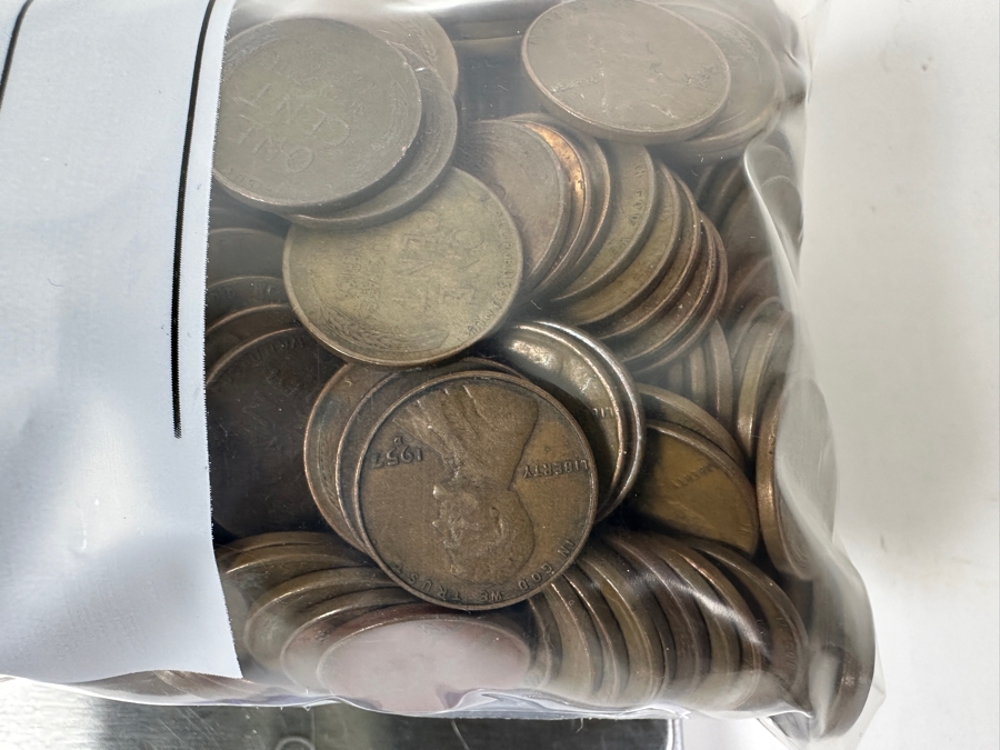 Big Bag of Wheat Pennies [Photo 4]