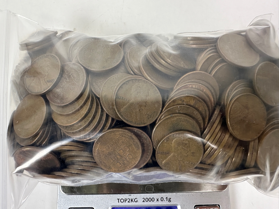 Big Bag of Wheat Pennies [Photo 3]