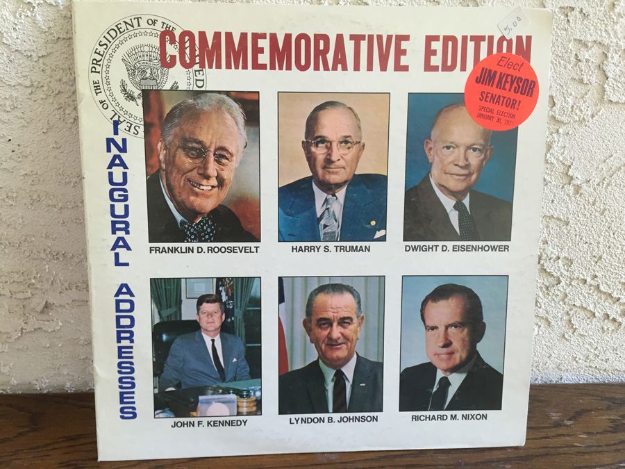 Various ‎- Inaugural Addresses: Commemorative Edition - Elect Jim Keysor 1973 [Photo 1]