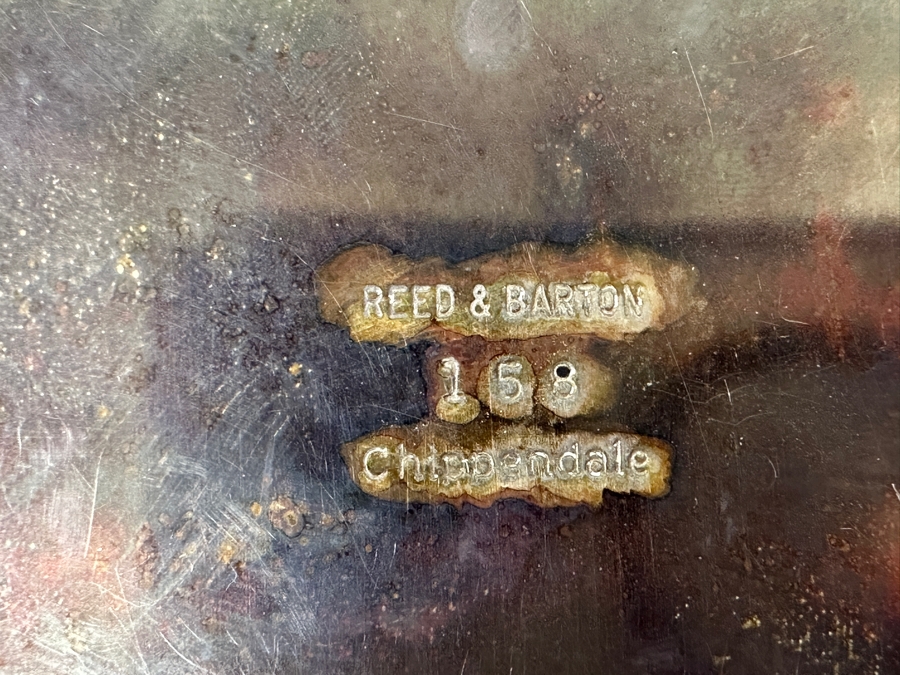 Reed and Barton Trophe for The 4th Annual Steve Garvey /Michelob Celebrity Golf Classic 1987 Plate 12' [Photo 3]