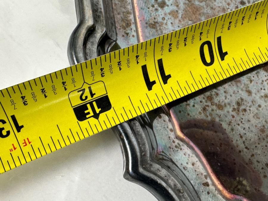 Reed and Barton Trophe for The 4th Annual Steve Garvey /Michelob Celebrity Golf Classic 1987 Plate 12' [Photo 4]