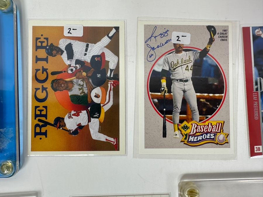 Baseball, Football, Basketball & Hockey Trading Cards Featuring Rookie Cards And Signed Cards - See Photos [Photo 19]