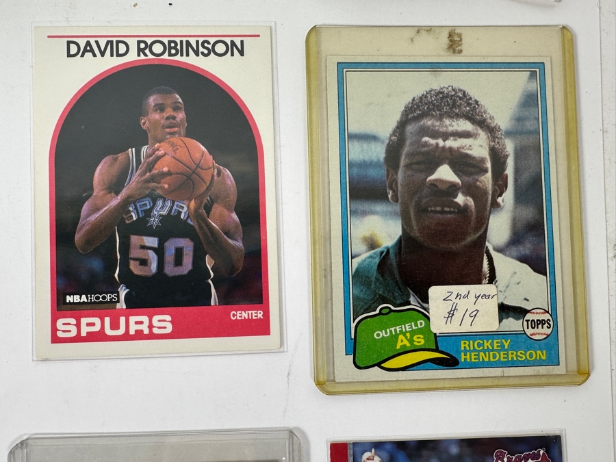 Baseball, Football, Basketball & Hockey Trading Cards Featuring Rookie Cards And Signed Cards - See Photos [Photo 6]