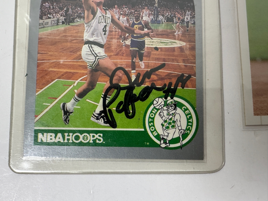 Baseball, Football, Basketball & Hockey Trading Cards Featuring Rookie Cards And Signed Cards - See Photos [Photo 9]