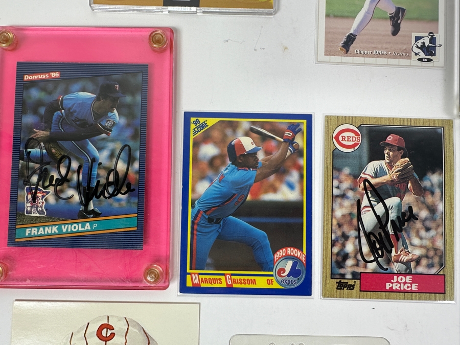 Baseball, Football, Basketball & Hockey Trading Cards Featuring Rookie Cards And Signed Cards - See Photos [Photo 13]