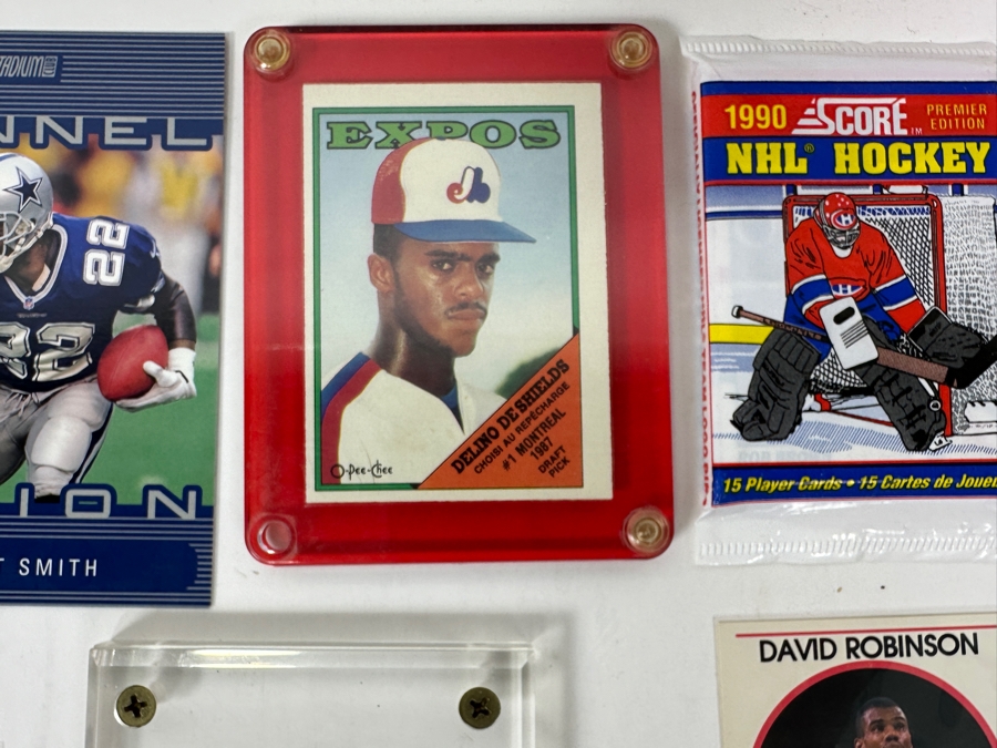 Baseball, Football, Basketball & Hockey Trading Cards Featuring Rookie Cards And Signed Cards - See Photos [Photo 21]