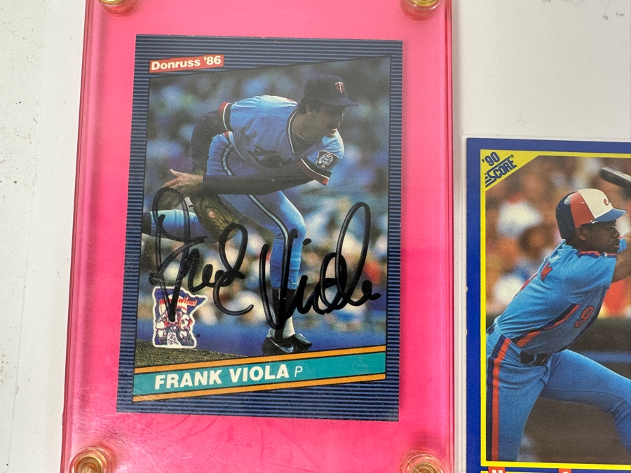 Baseball, Football, Basketball & Hockey Trading Cards Featuring Rookie Cards And Signed Cards - See Photos [Photo 15]