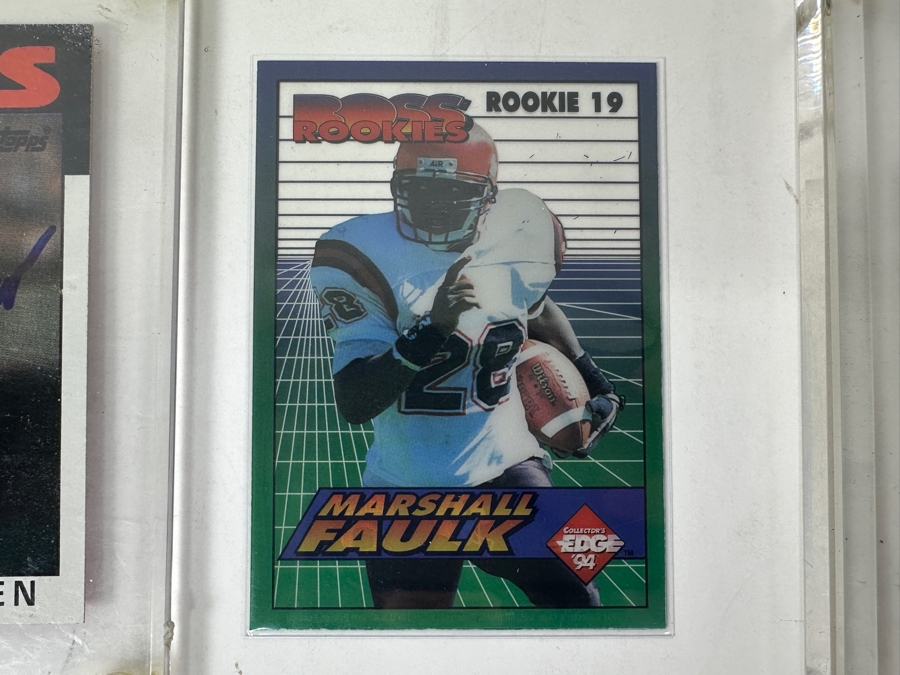 Baseball, Football, Basketball & Hockey Trading Cards Featuring Rookie Cards And Signed Cards - See Photos [Photo 5]