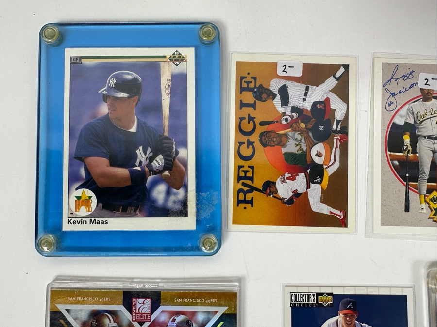 Baseball, Football, Basketball & Hockey Trading Cards Featuring Rookie Cards And Signed Cards - See Photos [Photo 18]