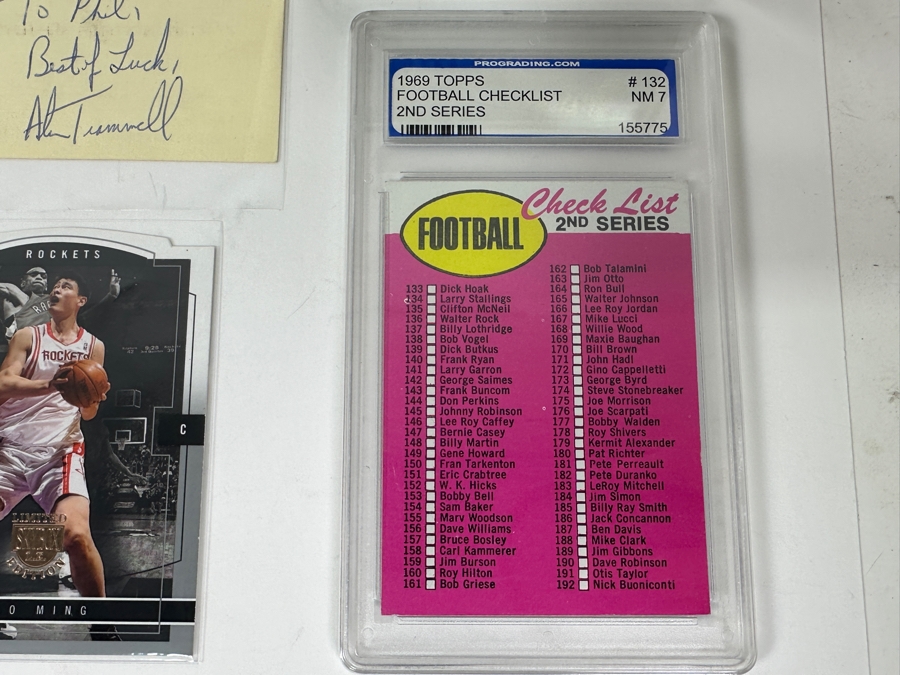 Huge Lot Of Top Player Baseball, Football, Basketball & Hockey Trading Cards Featuring Rookie Cards And Autographs - See Photos [Photo 2]