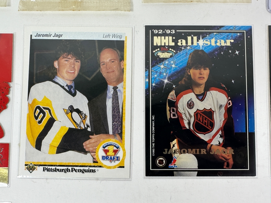 Huge Lot Of Top Player Baseball, Football, Basketball & Hockey Trading Cards Featuring Rookie Cards And Autographs - See Photos [Photo 18]