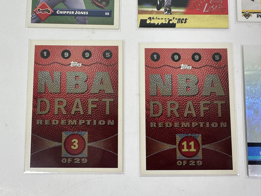 Huge Lot Of Top Player Baseball, Football, Basketball & Hockey Trading Cards Featuring Rookie Cards And Autographs - See Photos [Photo 20]