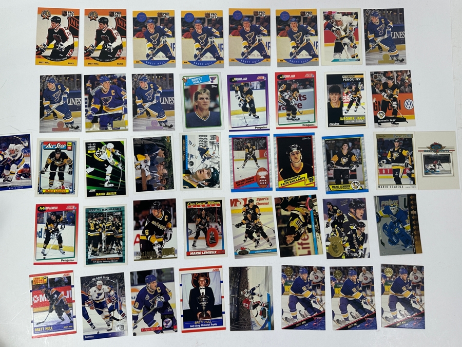 Huge Lot Of Top Player Baseball, Football, Basketball & Hockey Trading Cards Featuring Rookie Cards And Autographs - See Photos [Photo 12]