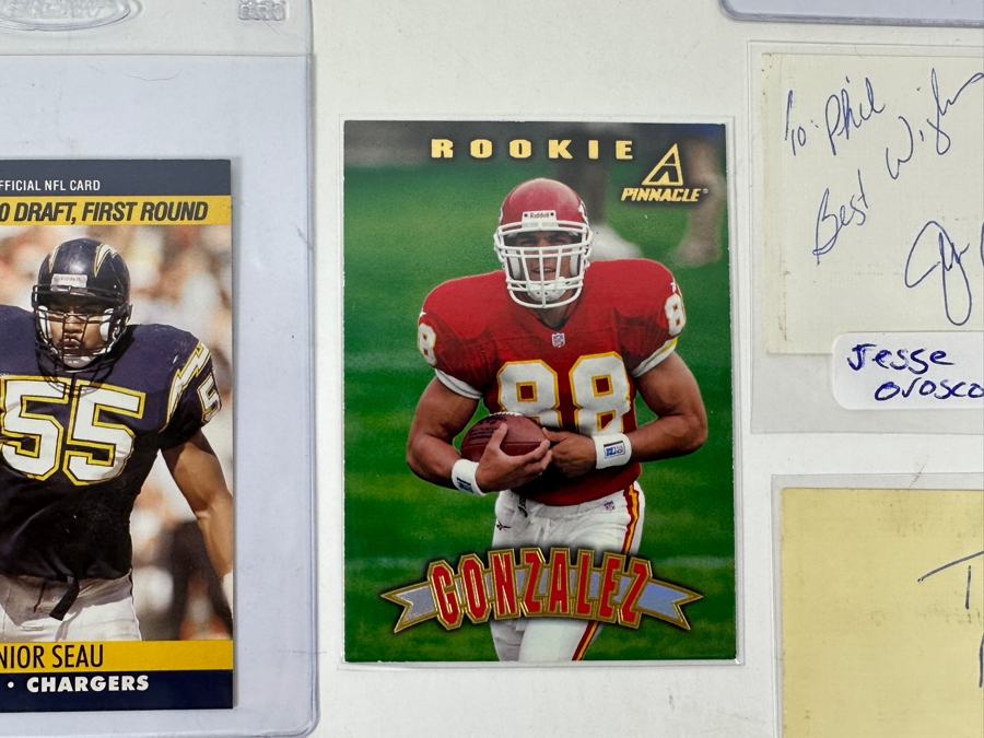 Huge Lot Of Top Player Baseball, Football, Basketball & Hockey Trading Cards Featuring Rookie Cards And Autographs - See Photos [Photo 24]