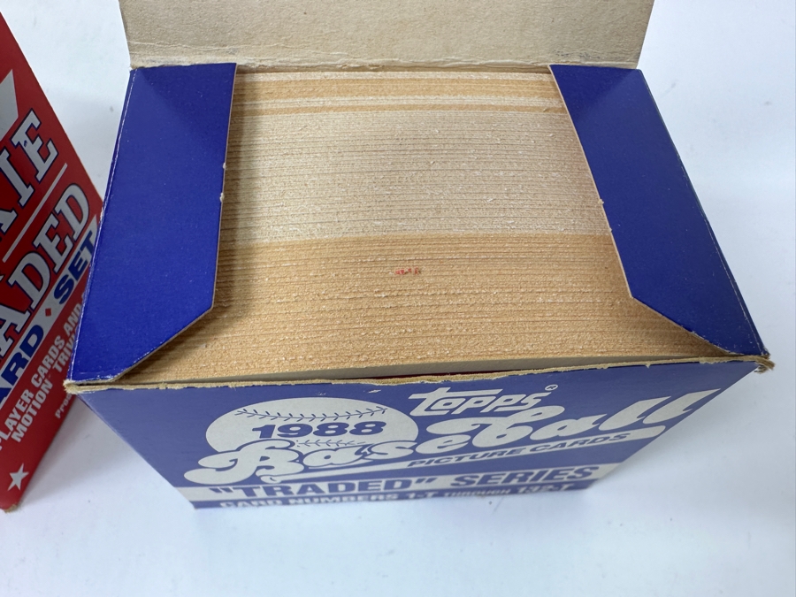 1986 & 1988 Topps Rookies/Traded, 1986 & Factory Sealed 1987 Fleer Rookies/Traded, 1987 Donruss Rookies & 1988 Score Rookies Baseball Cards Factory Sets [Photo 12]