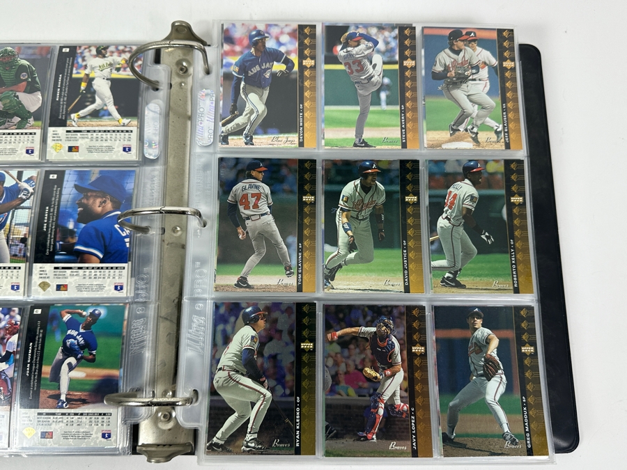 1994 Upper Deck SP Baseball Cards Near Complete Base Set, Holoview Subset Baseball Cards And Diecut Subset Baseball Cards In Binder - See Photos For Sampling [Photo 8]