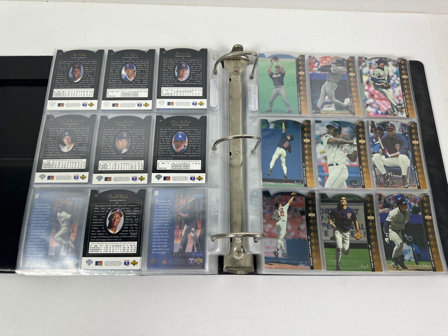 1994 Upper Deck SP Baseball Cards Near Complete Base Set, Holoview Subset Baseball Cards And Diecut Subset Baseball Cards In Binder - See Photos For Sampling [Photo 2]