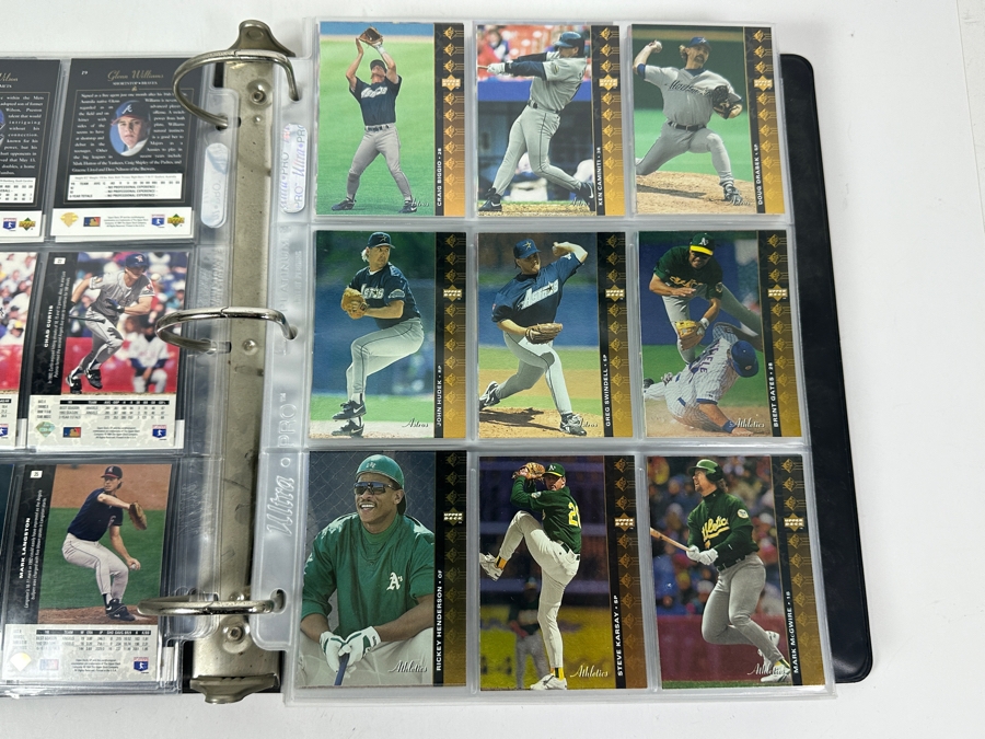 1994 Upper Deck SP Baseball Cards Near Complete Base Set, Holoview Subset Baseball Cards And Diecut Subset Baseball Cards In Binder - See Photos For Sampling [Photo 6]