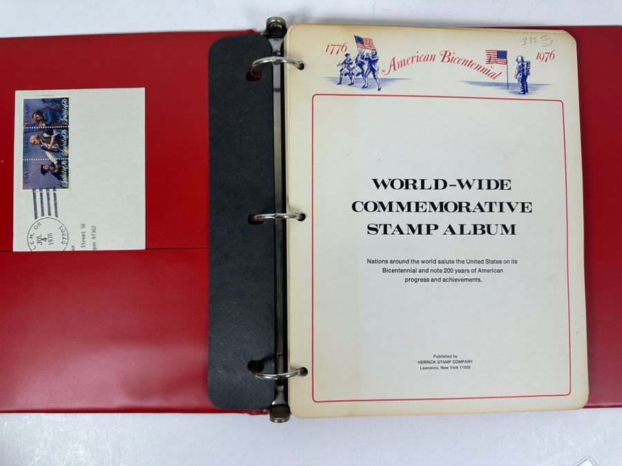 Vintage American Bicentennial Era Mint Stamps, First Day Covers & Commemorative Medals Collection - See Photos For Sampling [Photo 3]