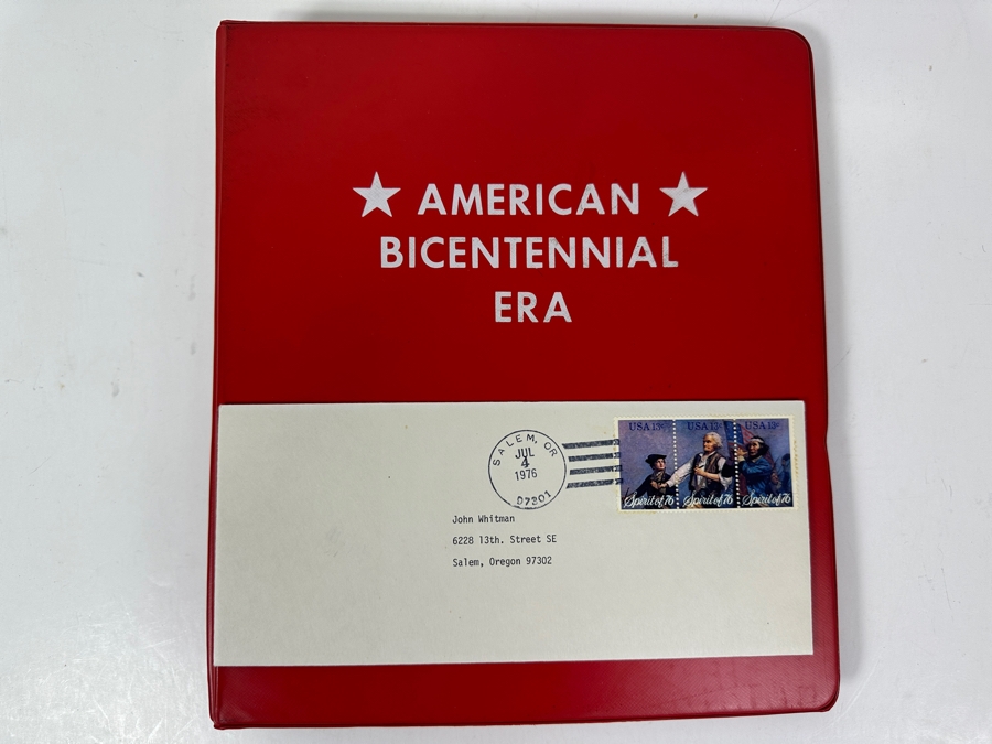 Vintage American Bicentennial Era Mint Stamps, First Day Covers & Commemorative Medals Collection - See Photos For Sampling [Photo 2]