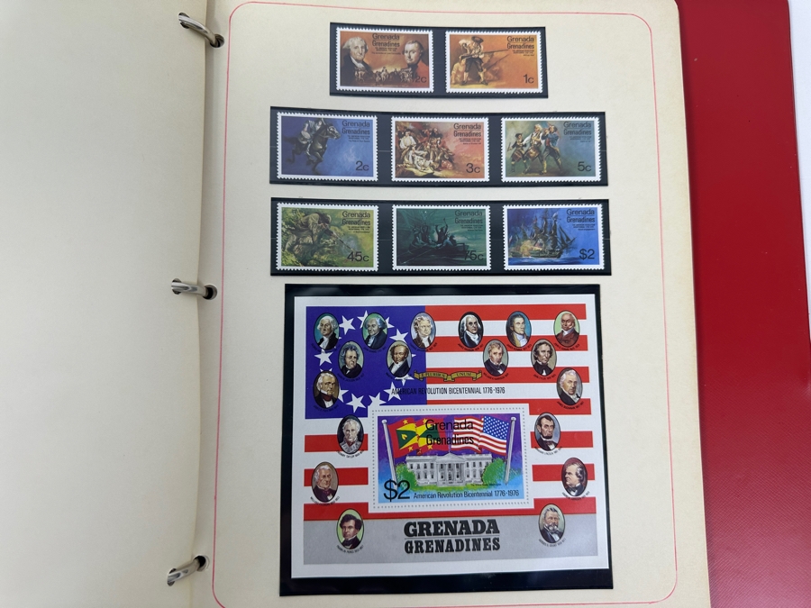 Vintage American Bicentennial Era Mint Stamps, First Day Covers & Commemorative Medals Collection - See Photos For Sampling [Photo 12]