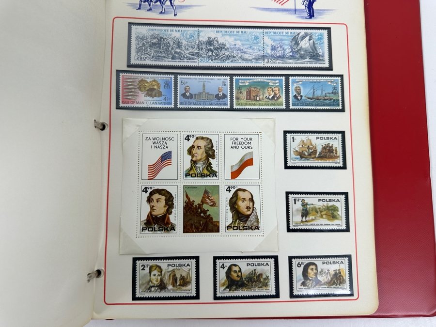 Vintage American Bicentennial Era Mint Stamps, First Day Covers & Commemorative Medals Collection - See Photos For Sampling [Photo 14]